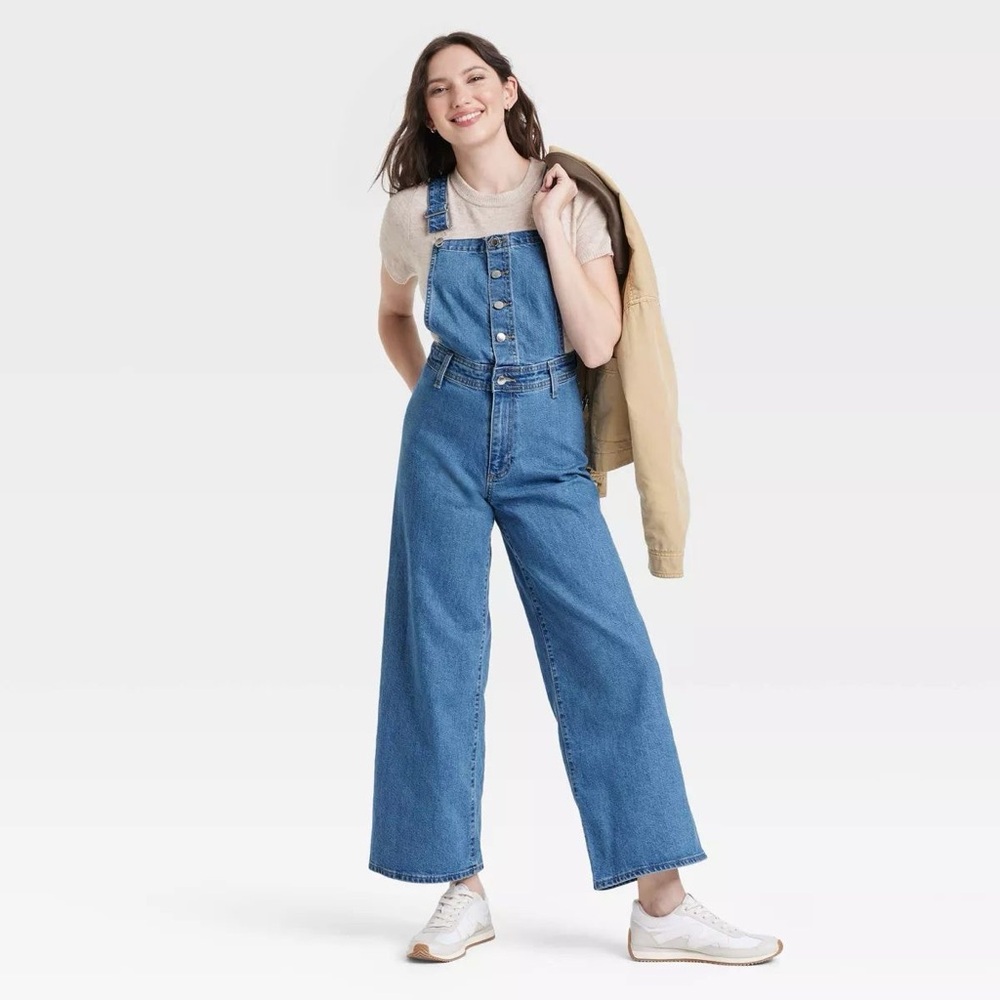 Universal Thread Women's Classic Blue Overalls